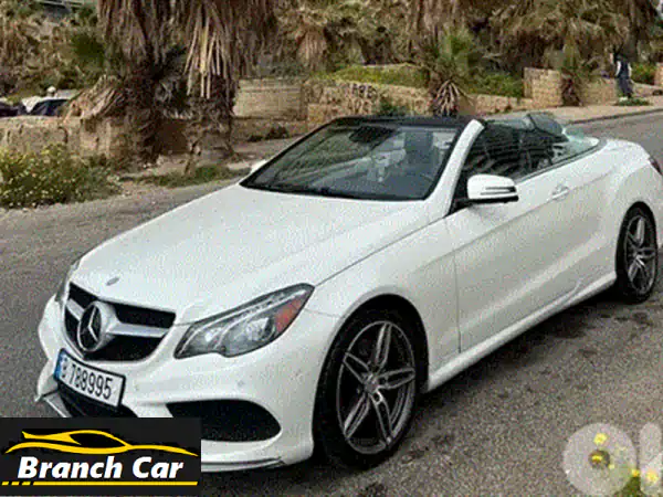 مرسيدس E 250 كوبيه 2014 للبيع: فخامة لا تُضاهى | مواصفات حصرية (فضي/أحمر)