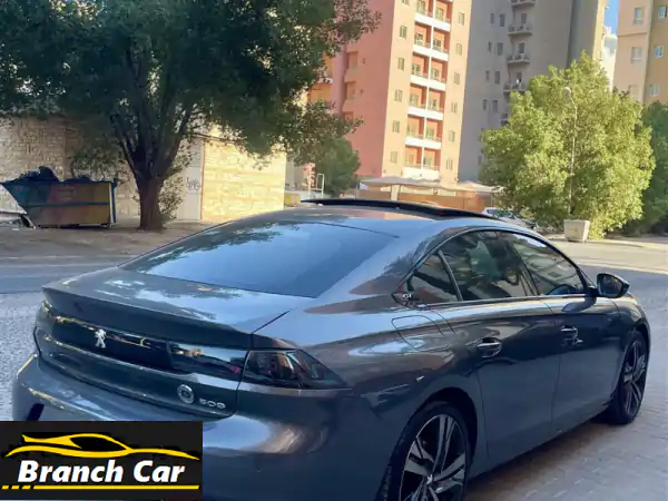 فرصة نادرة! بيجو 508 GT Line 2022 – عداد 79 ألف – صبغ وكالة – للبيع السريع بحولي