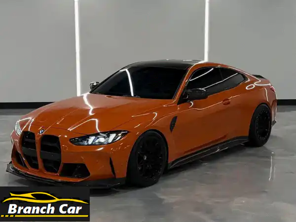 امتلك الأسطورة: BMW M4 Competition G82 2021 | لون Fire Orange النادر...