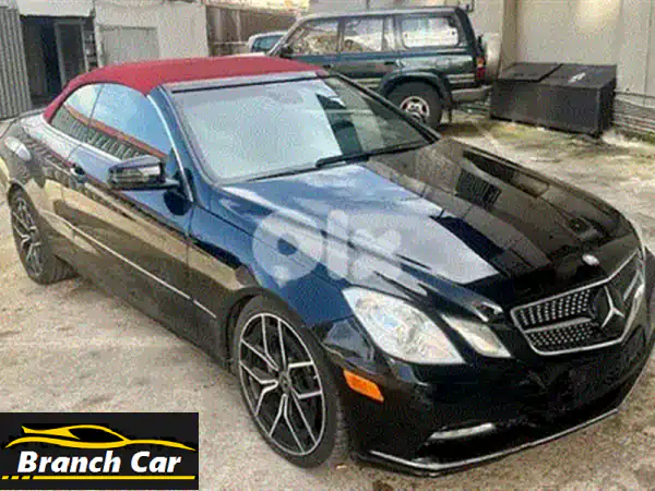 مرسيدس E-Class E550 كشف AMG 2011: فخامة، أداء استثنائي | مالك واحد و50 ألف ميل فقط!