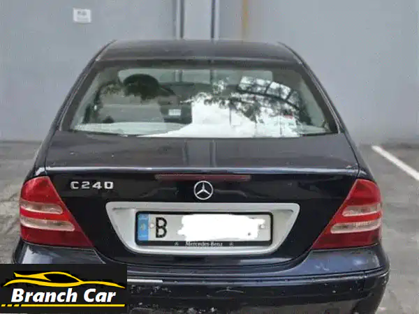 فرصة العمر: امتلك مرسيدس C-Class 2001! فخامة ألمانية...