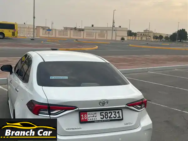 فرصة العمر: تويوتا كورولا 2024 خليجي! | ضمان الوكالة | 77 كم فقط | أبوظبي