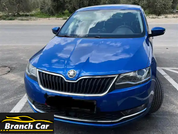 سكودا رابيد ⁦2018⁩ اتوماتيك ⁦1400⁩ بنزين للبيع عالكاش