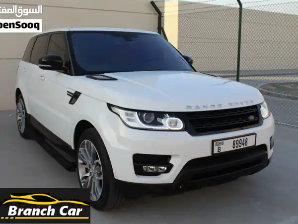 رانج روفر سبورت V8 2015 الفاخرة | صيانة وكالة كاملة...