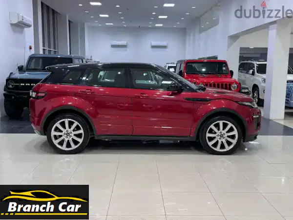 Range Rover Evoque 2016 Red
