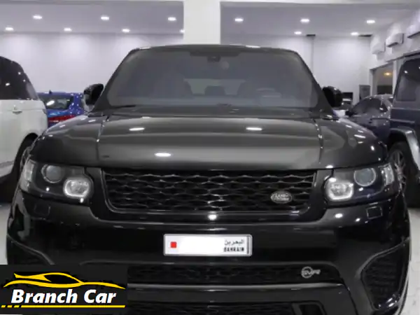 For sale Range Rover SVR Bahrain agency original paint in perfect condition like new