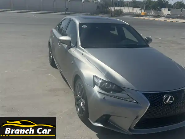 لكزس IS350 F-Sport 2016 للبيع | فخامة التيتانيوم وأداء رياضي لا يضاهى - المحافظة الجنوبية
