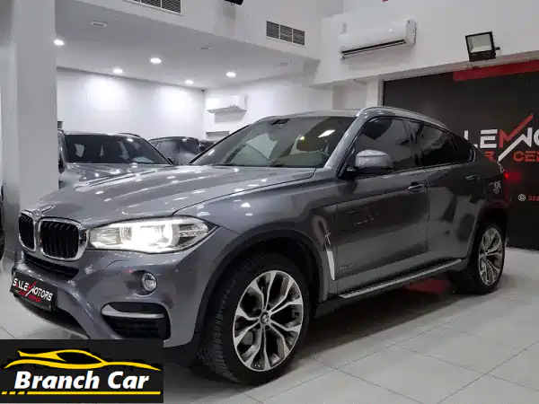فخامة وأداء لا يضاهى: BMW X6 xDrive35i موديل 2015 - صيانة...