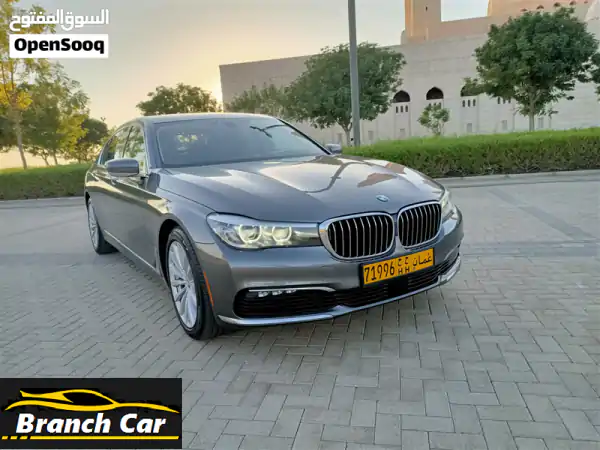 امتلك الفخامة الألمانية: BMW 740Li 2018 وارد أمريكا | سعر استثنائي 7200 | مواصفات ذكية بالداخلية