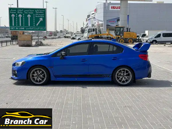فرصة لا تُعوّض: سوبارو WRX STI 2017 الأسطورية - أزرق فل أوبشن (أداء لا يُضاهى!)