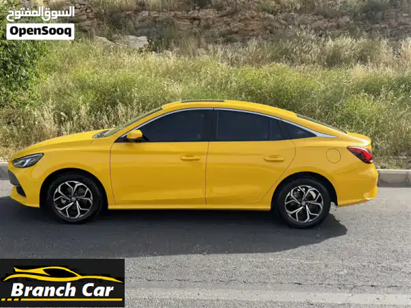 فرصة العمر: MG GT 2022 (أصفر رياضي) | فحص كامل 21 ألف كم فقط...