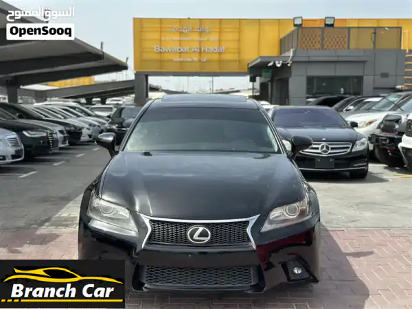 لكزس GS350 أمريكي 2015 أسود - فخامة وأداء استثنائي...