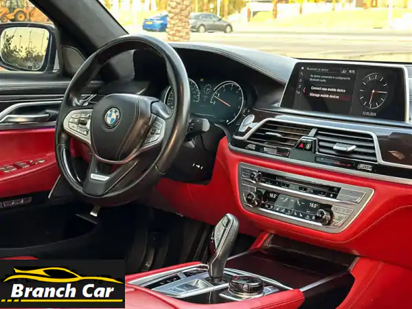 لمن يرغب بقيمة الفخامة والرفاهية بي ام دبليو ⁦740⁩ خليجي ⁦BMW740⁩