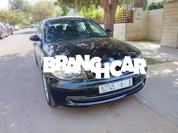 BMW الفئة الأولى 2008 بنزين يدوية بالدار البيضاء |...