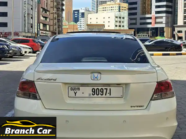 هوندا أكورد 2008 نظيفة | بيع مستعجل وسعر قابل للتفاوض قليلاً
