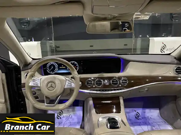 مرسيدس بنز S400 2016 فل أوبشن: فخامة وأداء يخطف الأنظار (قسط 198 د.ب!)