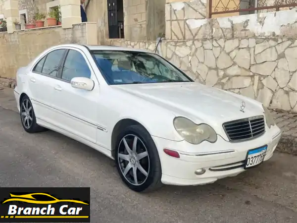 مرسيدس C230 كومبريسور 2003 | نظافة الوكالة | 100 ألف كم...
