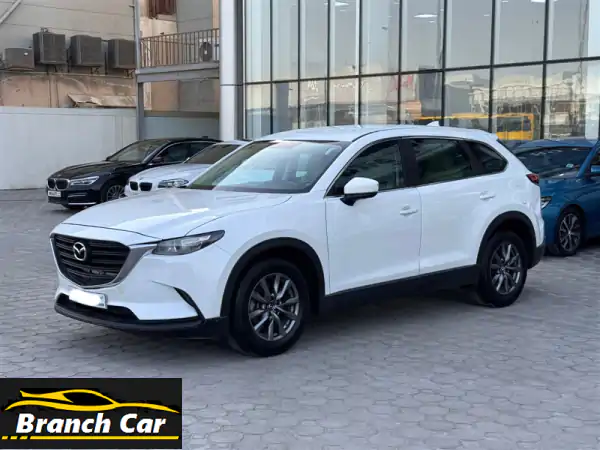 مازدا CX-9 2020 أبيض فل كامل (وكالة سعودية) | SUV عائلي...