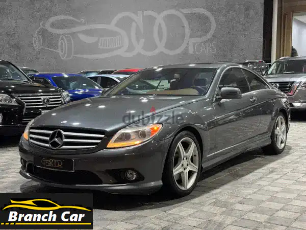 مرسيدس CL550 4MATIC V8 موديل 2010: فخامة، قوة وأداء استثنائي...