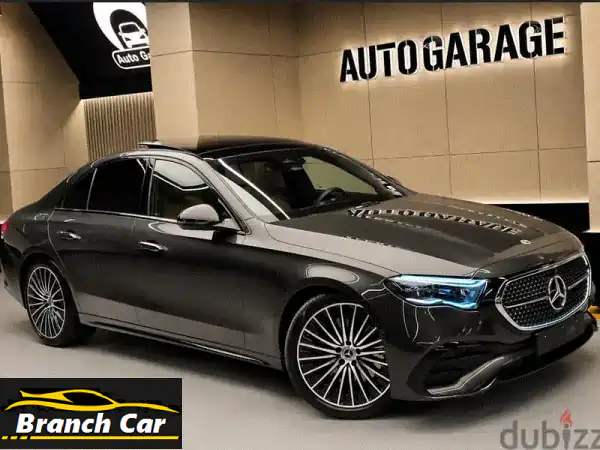 حصرياً: مرسيدس E200 AMG Night Package 2024 - كسر الزيرو...