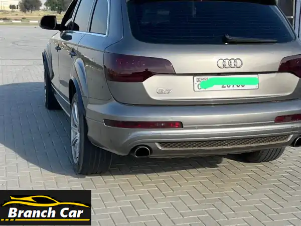 فرصتك الذهبية! أودي Q7 2014 خليجي 💎 بحالة الوكالة - كاملة المواصفات | بسعر لا يصدق!