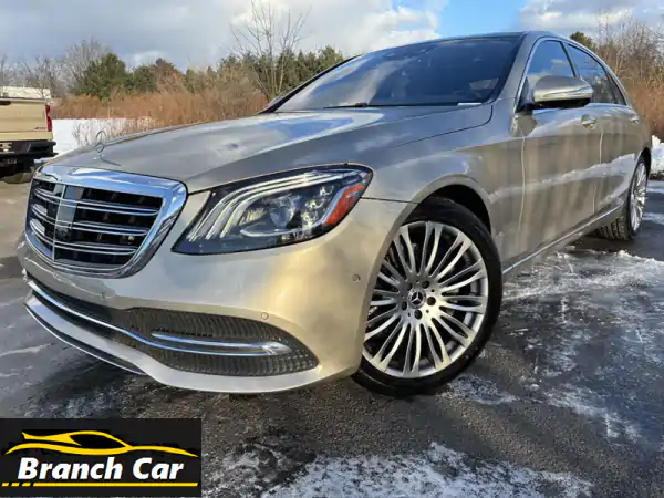 2020 مرسيدس-بنز S 560 4MATIC بني | فخامة S-Class وأداء ألماني استثنائي للبيع