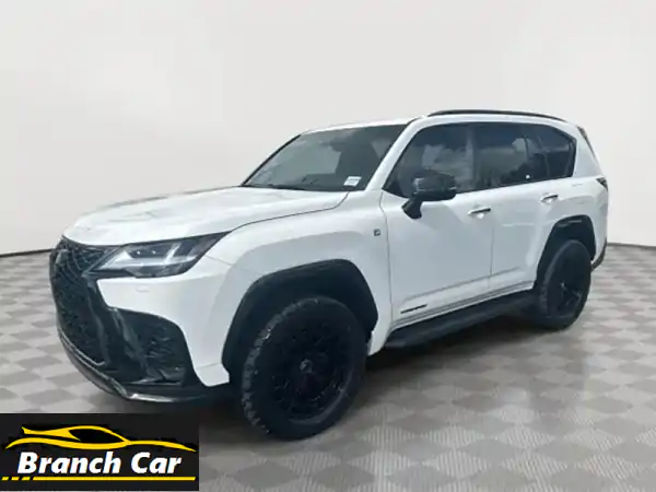 لكزس LX 600 F سبورت 2024 بيضاء | أميال منخفضة، خيارات...