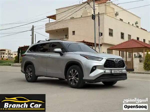 تويوتا هايلاندر 2022 XLE فل الفل سلفر | 7 ركاب هايبرد |...