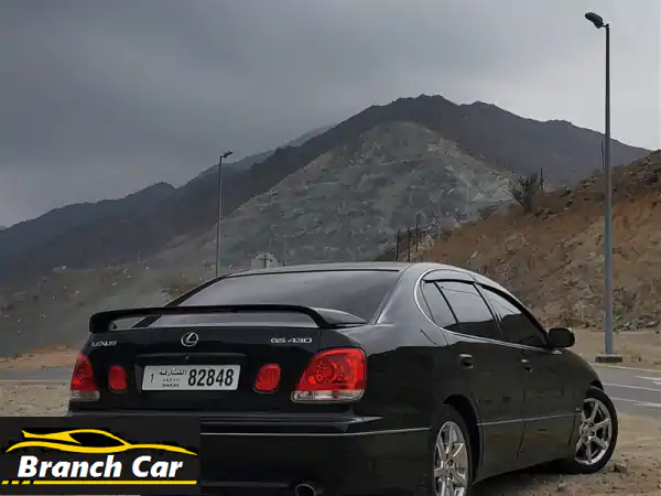 لكزس GS 430 موديل 2004 للبيع: الفخامة السوداء...