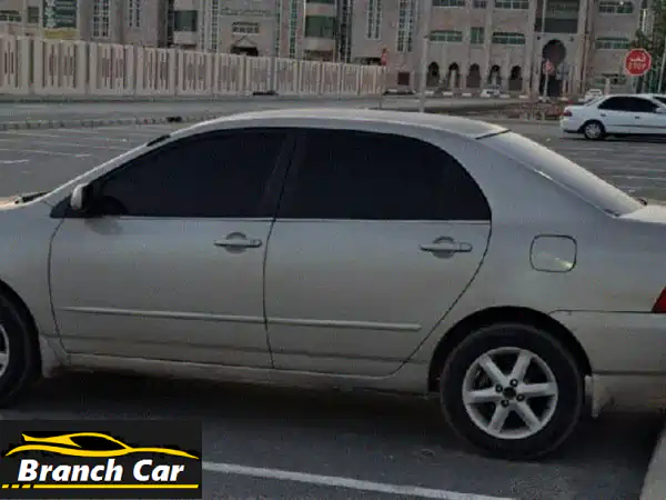 للبيع عاجل سيارة تويوتا كورولا موديل 2001 بحالة...