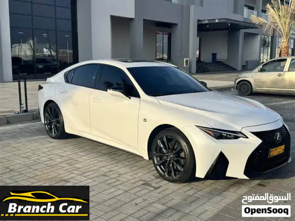 لكزس IS 350 F Sport 2024 (20 ألف كم) للبيع بمسقط | أبيض...