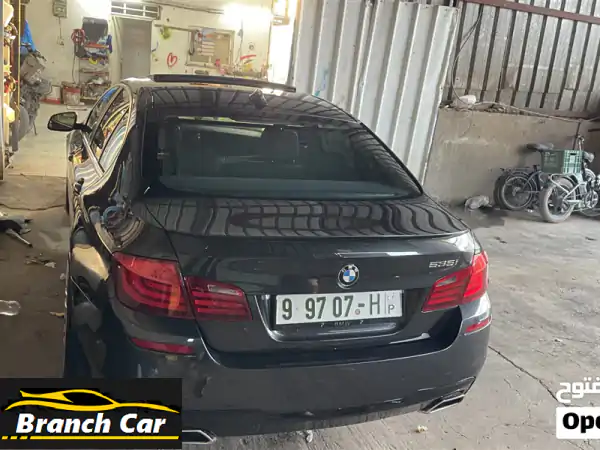 امتلك الفخامة الألمانية: BMW 535i 2012 فل كامل | دهان شركة، نانو سيراميك (قلقيلية)
