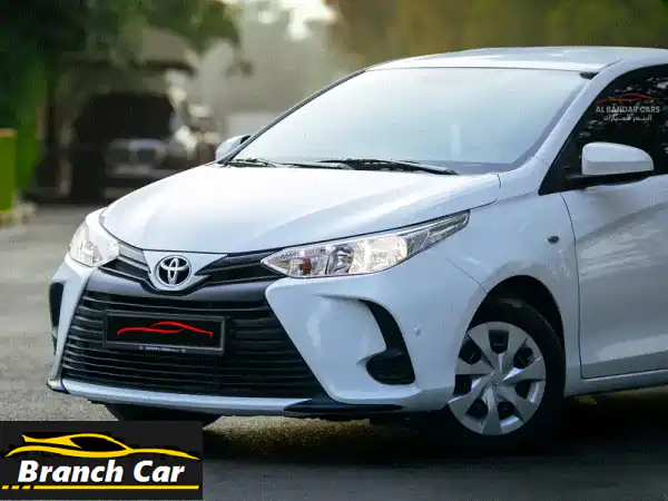 Toyota Yaris 2022 White  Bahrain Spec  BD 4,450