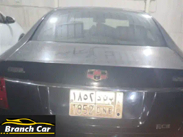 سيارة جيلي أم جراند c8 موديل 2012 اللون أسود، فحص...