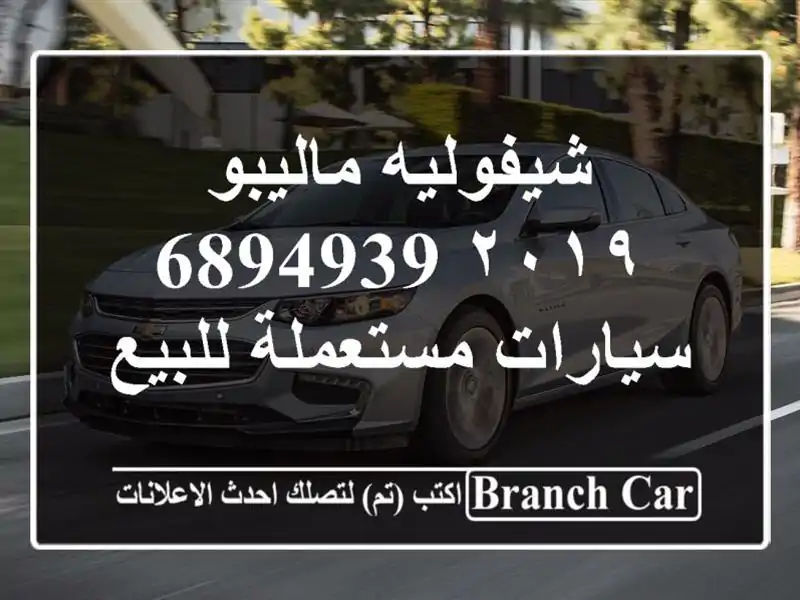 شيفوليه ماليبو ٢٠١٩ 6894939  سيارات مستعملة للبيع
