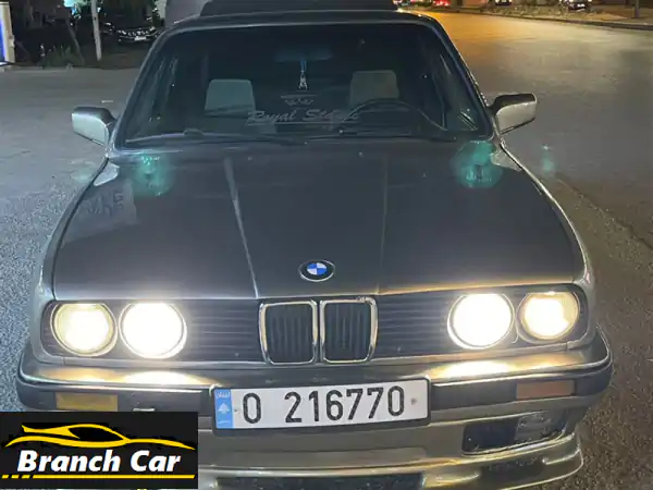أيقونة الطرقات تنتظرك: BMW 323i Sport 1985 نظيفة ومميزة للبيع في زحلة