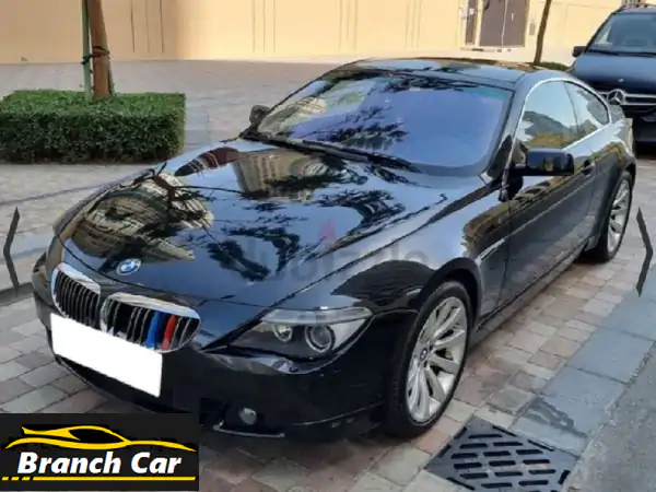 BMW 650i 2007 الأسطورية: 8 سلندر، حالة ممتازة، وضمان شامل!