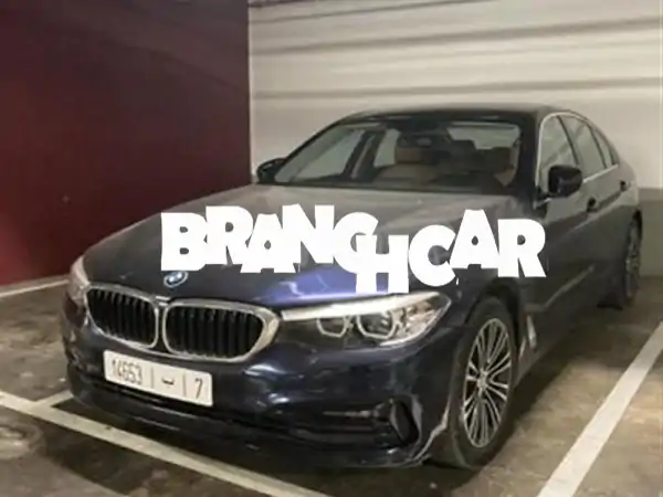 BMW الفئة الخامسة 2019 أوتوماتيك ديزل للبيع بالدار البيضاء – رفاهية وأداء استثنائي!