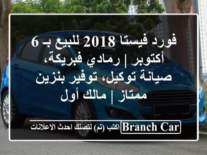فورد فيستا 2018 للبيع بـ 6 أكتوبر | رمادي فبريكة،...
