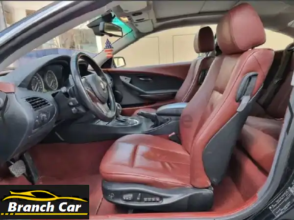 BMW 650i 2007 الأسطورية: 8 سلندر، حالة ممتازة، وضمان شامل!