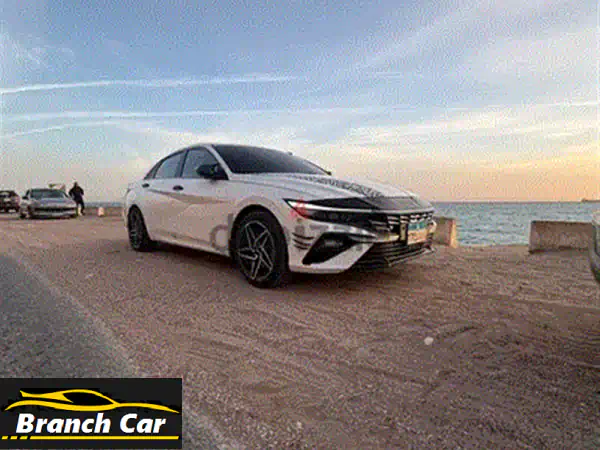 هيونداي إلنترا CN7 2024: كالجديدة بضمان GB Auto الممتد وPPF 10 سنوات - فل أوبشن