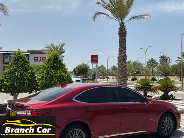 لكزس ES 350 موديل 2018 خليجي: فخامة عنابية وأداء...