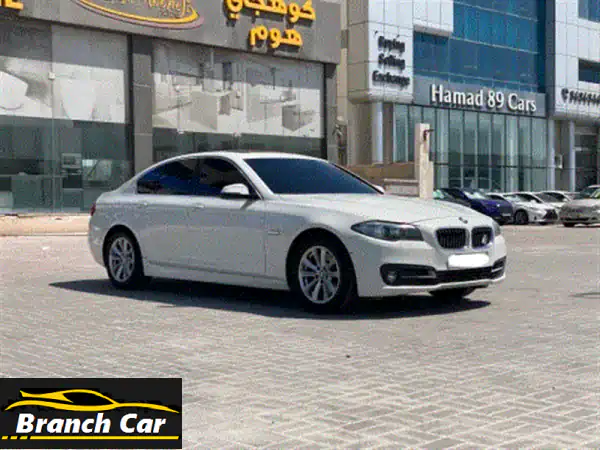 بي إم دبليو 520 i 2016 (أبيض) عدد الكيلومترات 229,600 كم،...