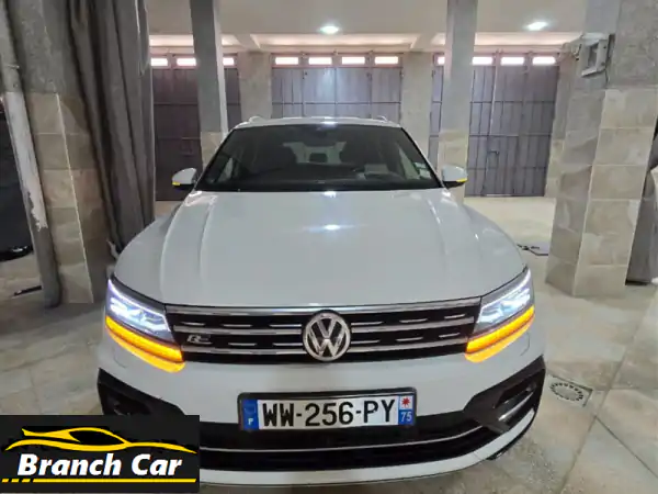 فولكس فاجن تيجوان R-Line 2019 ديزل (أبيض) - أداء وفخامة...