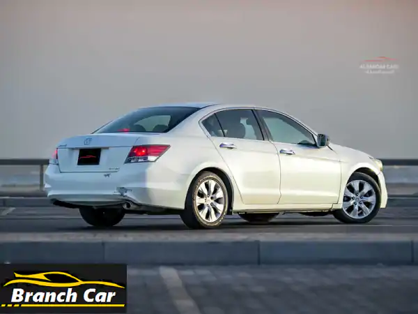 فرصة! هوندا أكورد 2009 أبيض: مالك واحد، مواصفات بحرينية | سيدان موثوقة بالمنامة 2450 د.ب!