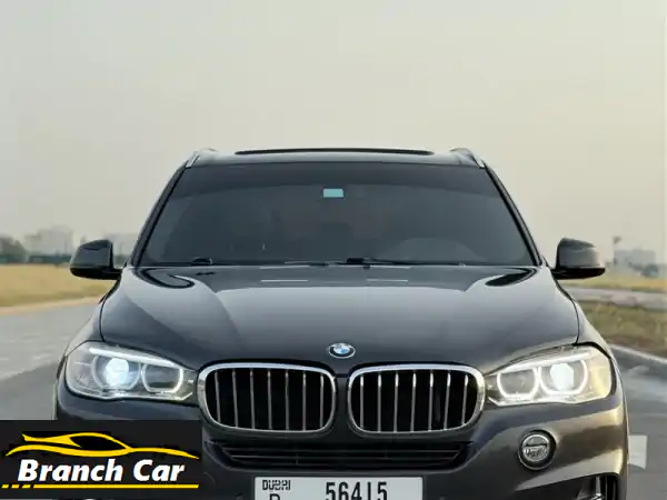 للبيع: BMW X5 2017 في الشارقة - فخامة اللون البني، دفع...