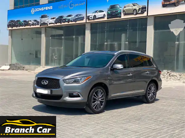 للبيع: إنفينيتي QX60 2018 رمادي - SUV عائلية فاخرة فل أوبشن...