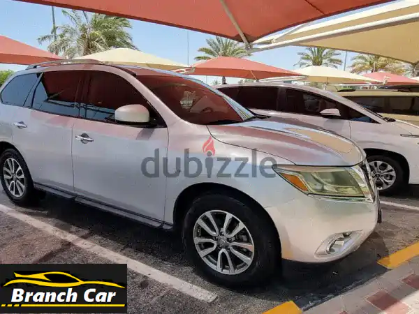 نيسان باثفايندر 2013 V6 SE دفع رباعي 7 ركاب - استخدام عائلي نظيف، استمارة مجددة 2027