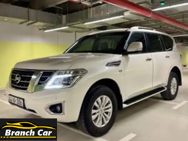 نيسان باترول 2015 SE أبيض: قوة، فخامة، صبغ وكالة |...