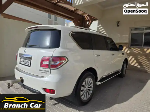 للبيع: نيسان باترول تيتانيوم V8 موديل 2018 - 85,000 كم - بحالة الوكالة - الريان